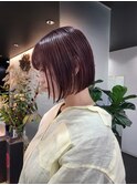 【零也】ボブ×バーガンディー
