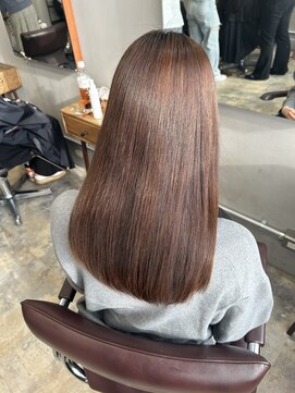 ラボアン 梅田店(lab.em.) 髪質改善×ベージュカラー