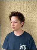 スパイキーショート×ソフトツイスト