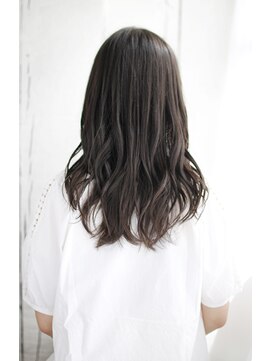 シュシュット(chouchoute) 夏美髪質改善アプリコットオレンジハイライトカラーくびれヘア59