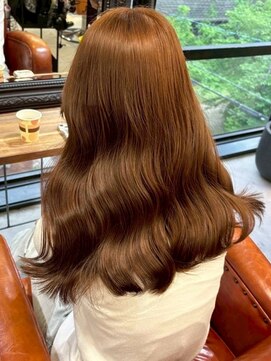 イリ 大阪(ili) ハイライトカラー/ミルクティーベージュ/レイヤーカット