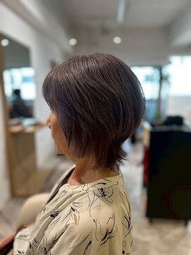 ソイクフ(SOY KUFU) 大人可愛い20代30代40代◎小顔みえ大人ショートショコラブラウン