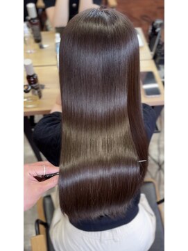 テラ 仙台(Tera) 髪質改善ストレート × ディープアッシュ