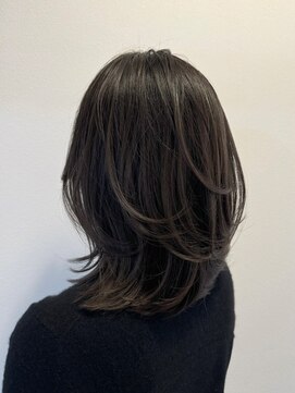 ムード(MOOD,) 暗めカラー/グランマッシュ[レイヤーカット/髪質改善/銀座]