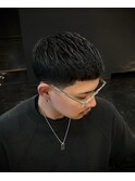 アップバング / ツーブロック / スキンフェード[三鷹/バーバー]
