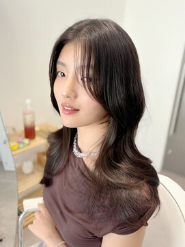 コアレス キョウト(COALESS kyoto) 韓国ヘア/レイヤーカット/顔まわりカット/小顔ヘア/前髪カット