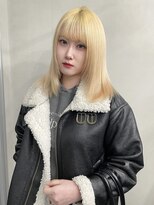 アロ 大阪梅田(alo)&nbsp;【momoa】つやつやブロンドベージュ《ブリーチ/大阪梅田》