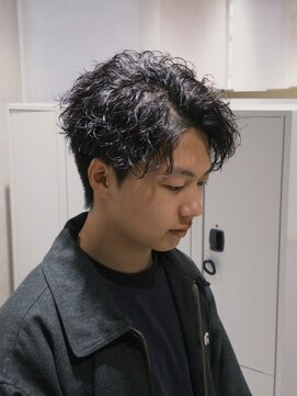 アレアル 広島並木通り店(ALEAR) 波巻きパーマ/メンズパーマ/メンズショート