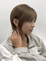 トリコ アヴェダ ららテラス北綾瀬(tricot AVEDA)&nbsp;ショートボブ/マッシュショート/アッシュブロンド/北綾瀬