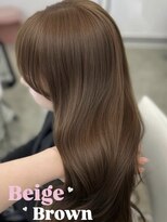 アイシー 表参道(ICY)&nbsp;韓国艶カラー/ベージュブラウン/ブリーチなしダブルカラー