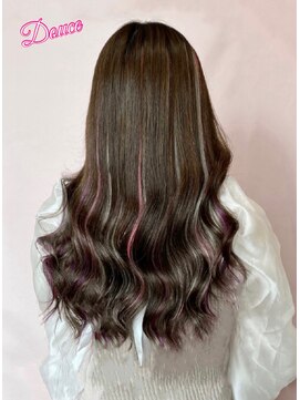 どぅ~す 梅田店 ブリーチカラー+エクステ+カット梅田