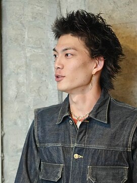 ダグラス トゥーバック 大垣(Douglas TWO BACKS) 【メンズカット】伸びっぱなし風スパイキーショート(2)