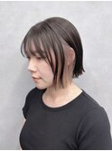 シルバーベージュ/ホワイトシルバー/インナーカラー