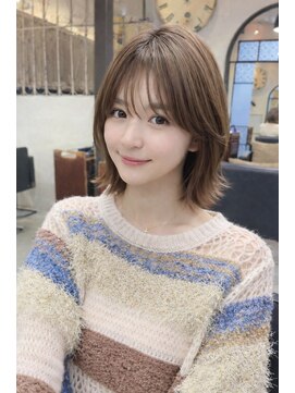 ベル 銀座並木通り店(Belle) 【スタイリング簡単!】似合わせカット/ボブ/顔周りカット