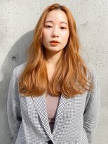 ニューヨークニューヨーク 樟葉店(NYNY)&nbsp;ロングレイヤー/韓国レイヤー/アプリコット/レイヤーカット