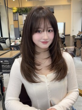 コート 表参道(Cote) 美髪レイヤーカット/くびれ巻き髪/ベージュカラー/縮毛矯正