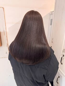 タヒエ 松屋町(tahie) ミルクブラウン×ロング