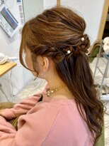 ニコバイヒーズ(nico by Hi-s) ハーフアップ