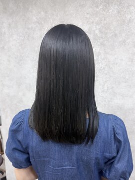 ミニム ヘアー(minim hair) 【minim×まは】ブルーグレー