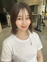 ロンドイディールバンダイ 新潟万代(Lond ideal)&nbsp;ダブルカラー/前髪カット/インナーカラー/レイヤーカット/韓国