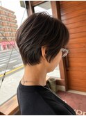 美シルエットショートボブ