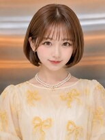 シー バイ ロンド 新宿(Sea by Lond)&nbsp;【福島】アースカラー耳かけくびれヘアショートボブ新宿