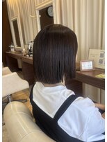 ヘアデザインスペース イチエ(hair design space i chi e)&nbsp;大人可愛い切りっぱなしボブ
