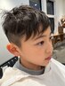 乾かすだけでキマる 小学生以下カット 3300→2810 15%off/カットがうまい