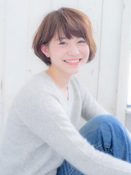 ネオリーブサイン 大森店(Neolive sign) オーダーNo.1デザイン♪ナチュラルボブ 【スリークショート】