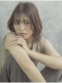 大人可愛いレイヤーボブ