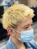 エイトヘアー(Ei8htHair)&nbsp;ブリーチ×メンズカット