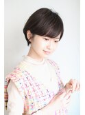 #ショートボブ　#ショートヘア　#暗髪