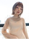 20代30代/大人かわいい/小顔ひし形/ウルフ/ミディアムレイヤー