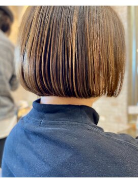 ヴィアスヘアー(vias hair) パツッとミニボブ☆