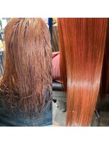 アローズ 玉名店(arose)&nbsp;２０～40代髪質改善艶感ピンクベージュ