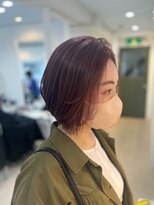 リブレ(LIBRE+hp)&nbsp;【前下がりボブ×透明感カラー】大人かわいい☆お洒落ママヘア