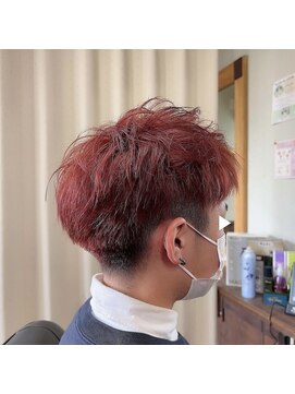 バーバー アミティ プール オム(BAR BER amity POUR HOMME) レッド