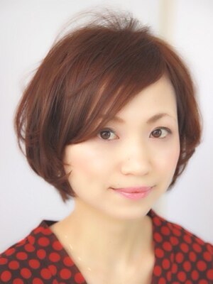 大人女性の魅力を引き出す上品なショートヘアが得意◎再現性も高く、扱いやすいヘアにしてくれる♪