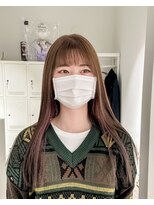 ゴウトゥデイ 横須賀店(GO TODAY)&nbsp;ブリーチ無しダブルカラー / ベージュ /ピンクベージュ