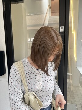 【住野 桃香】olive beige