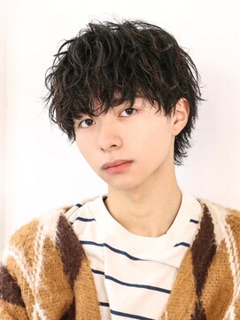 オーシャントーキョーウエスト 心斎橋 (OCEAN TOKYO WEST) 波巻きパーマメンズツイストスパイラルパーマツーブロック