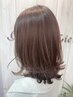 【2、3回目限定】似合わせカット+うるつやカラー+美髪トリートメント　￥11500