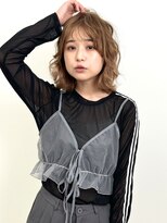 ニューヨークニューヨーク テラッソ姫路店(NYNY) 結べるボブ切りっぱなしボブベージュカールセミディシアーカラー