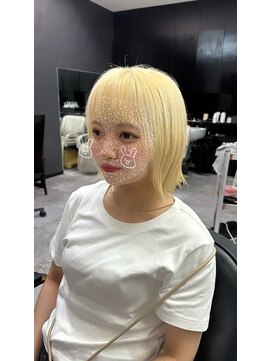 アローズ 久留米店(arose) 抜きっぱなしブリーチ