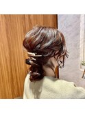 パーティヘアアレンジ