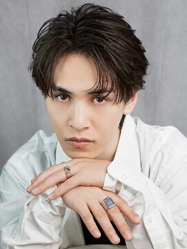 オーシャントーキョー(OCEAN TOKYO) 韓流センターパートコンマバングニュアンスパーマダウンパーマ