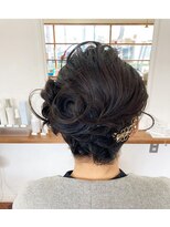 ヘアーアンドメイクアップモパ&nbsp;お呼ばれヘア