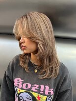 海外風ハイライト×ザクザクレイヤー　渋谷steelo