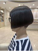 グラボブグラデーションボブグレイヘアーボリューム30代40代50代