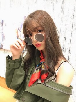 シュガー(SUGAR)の写真/オシャレにきまる“SUGAR”の骨格診断カット☆クセさえ活かすハイセンスなカットで顔周りの可愛さをプラス!